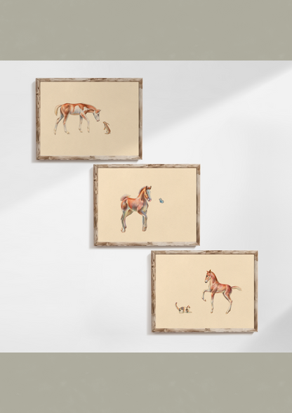 Foals & Friends Mini Print Set – Buy 2, Get 1 Free
