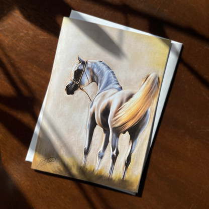 Beautiful Horse Breeds Greeting Card Set